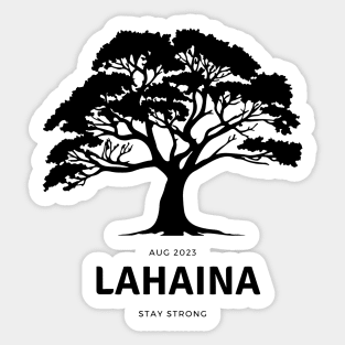 Lahaina Banyan Tree in Maui Sticker